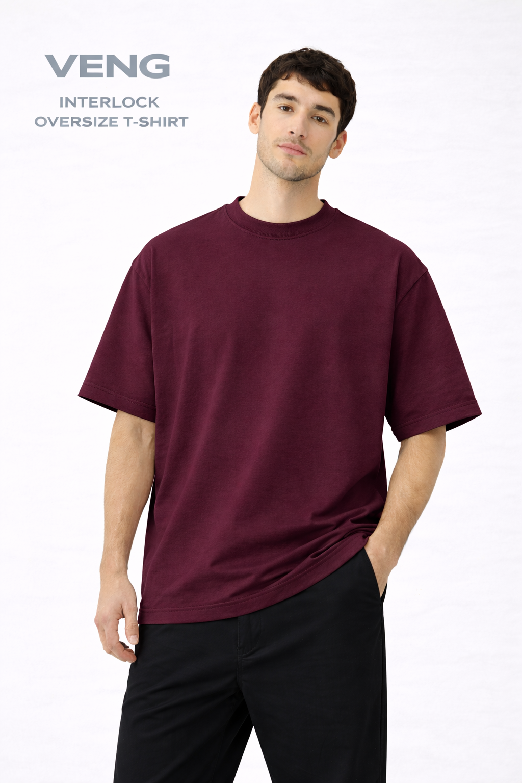 Interlock Boxy Shape T-Shirt
